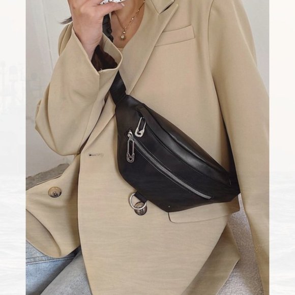 Handbags - New Fanny Pack with Silver Hardware 134